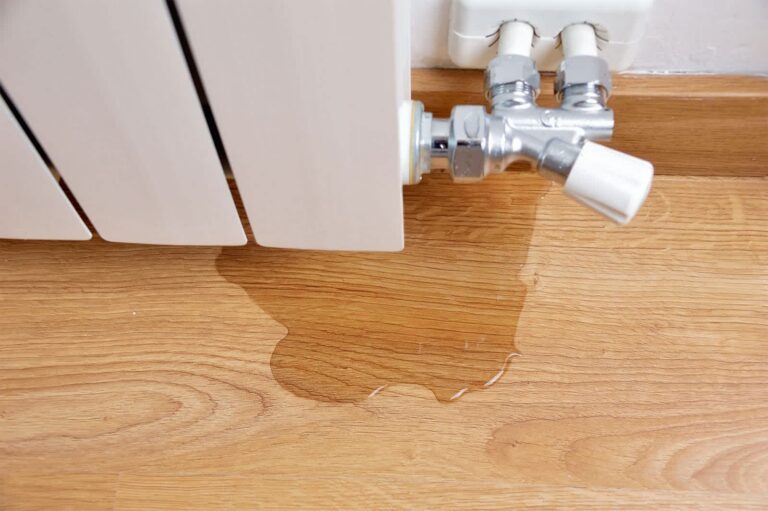 Leaking boiler image